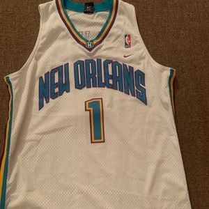 MENS Large Baron Davis New Orleans hornets jersey
